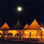 tenda perkawinan tema malam