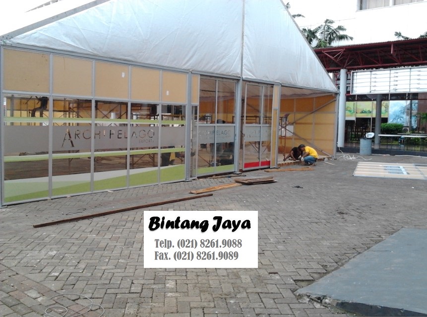 Menyewakan Tenda Roder Semi Permanen Bitung Tangerang