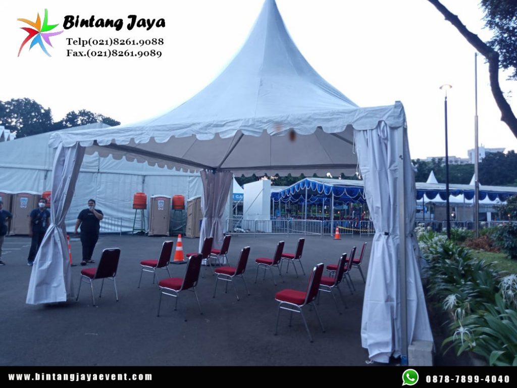 Sewa Tenda Kerucut Orginal Jakarta Murah Kokoh dan Kualitas Premium