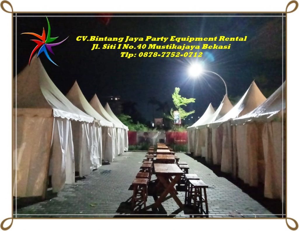Sewa Tenda Kerucut Bazar Ramdhan 2022