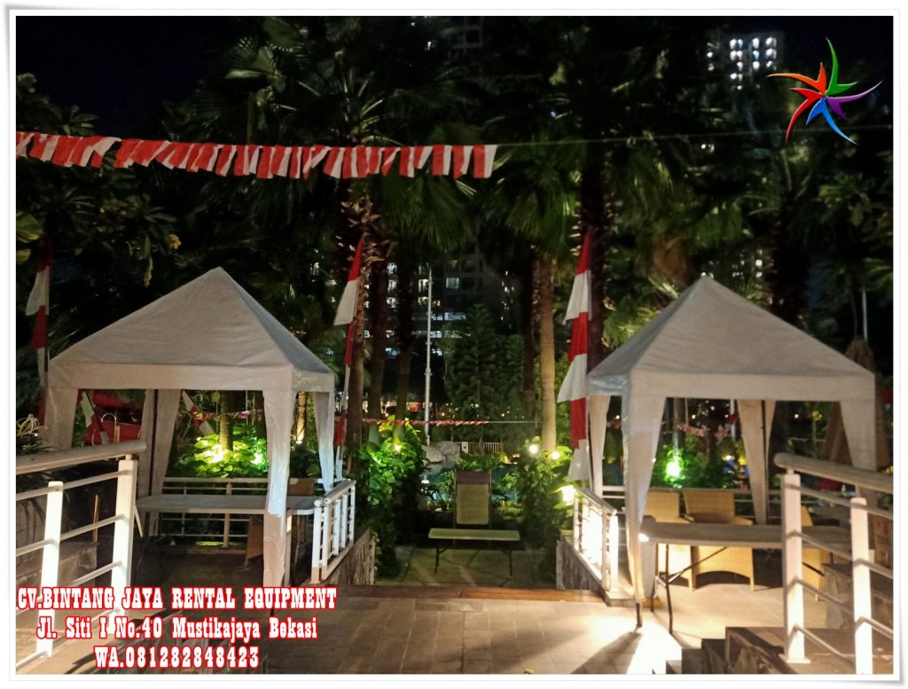 Sewa Tenda Bazar Kerucut Tersedia Di Jakarta