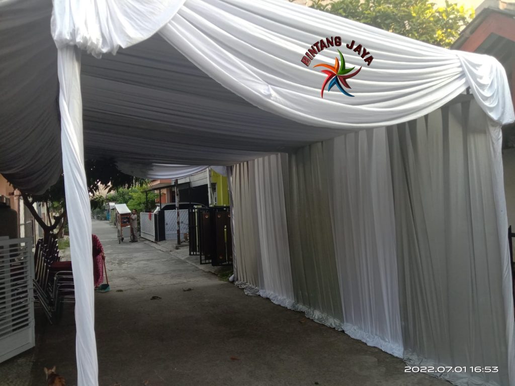 Persewaan Tenda Plafon Kekinian Siap Setting Langsung