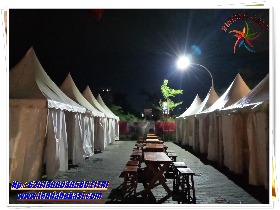 Pusat Penyedia Berbagai Jenis Tenda Siap setting Langsung Jabodetabek