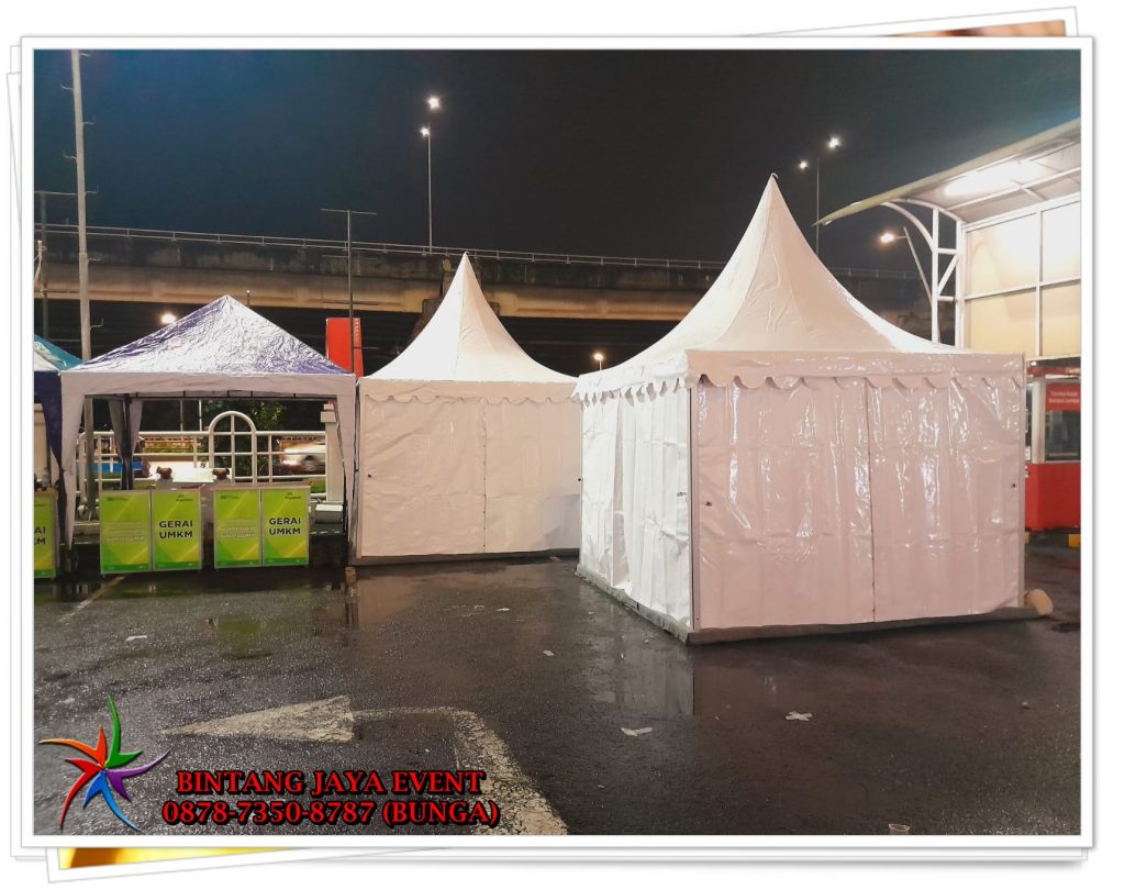Rental Tenda Bazar atau Pameran Siap Pasang