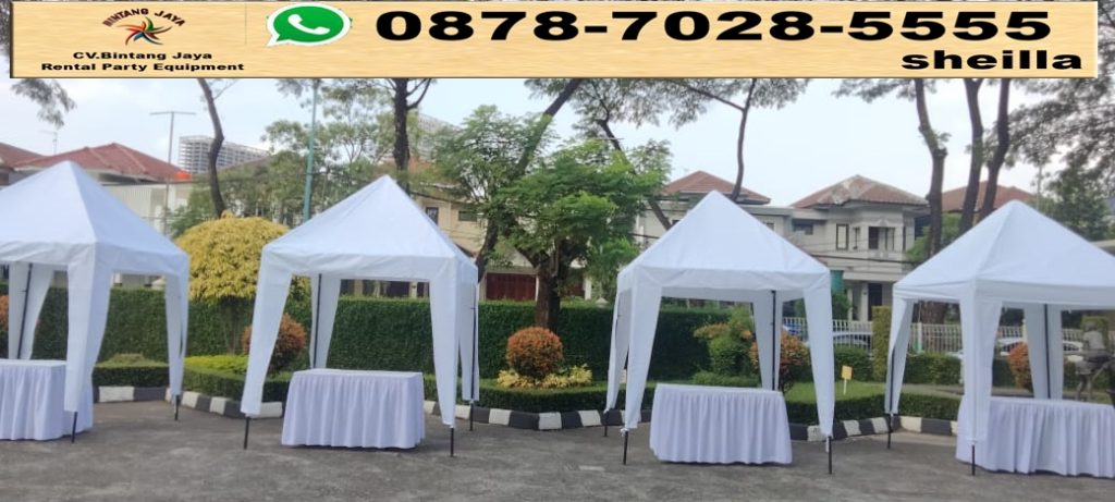 Sewa tenda cafe untuk event bazar UMKM Jakarta