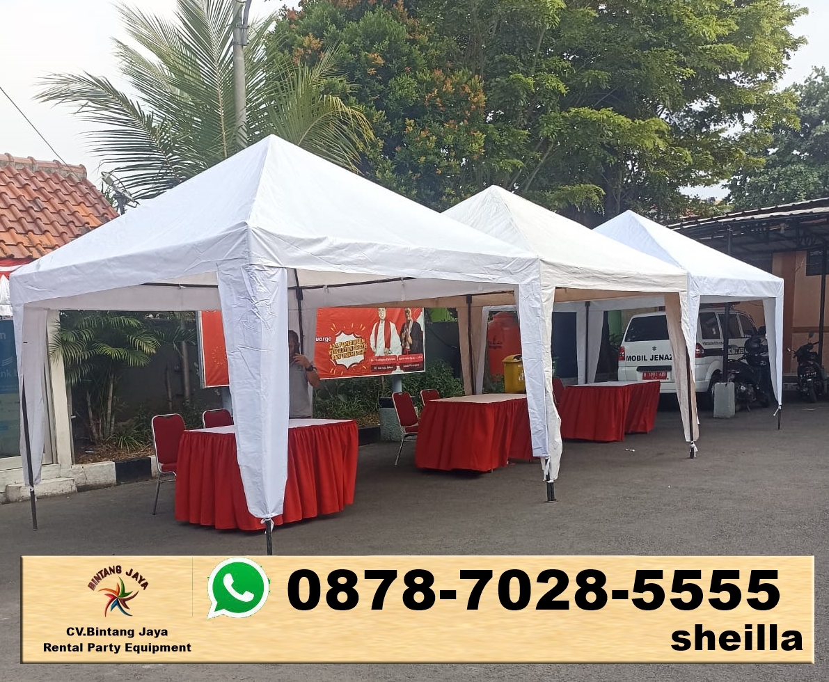 Sewa tenda cafe untuk festival kuliner Jakarta Barat