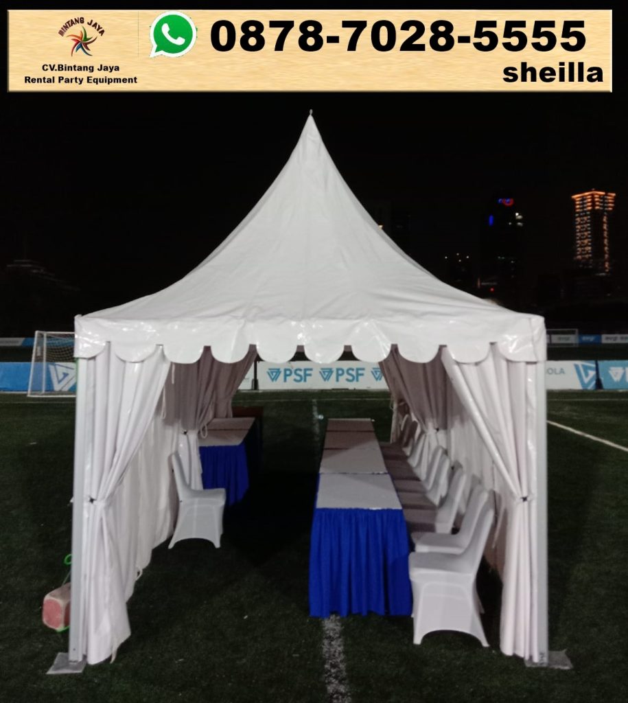 Sewa tenda sarnafil promo sewa murah Jakarta Utara