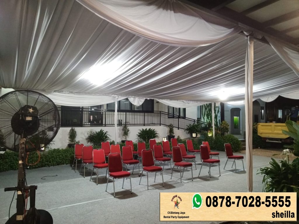 Sewa tenda konfensional serut gratis ongkir Jakarta Pusat