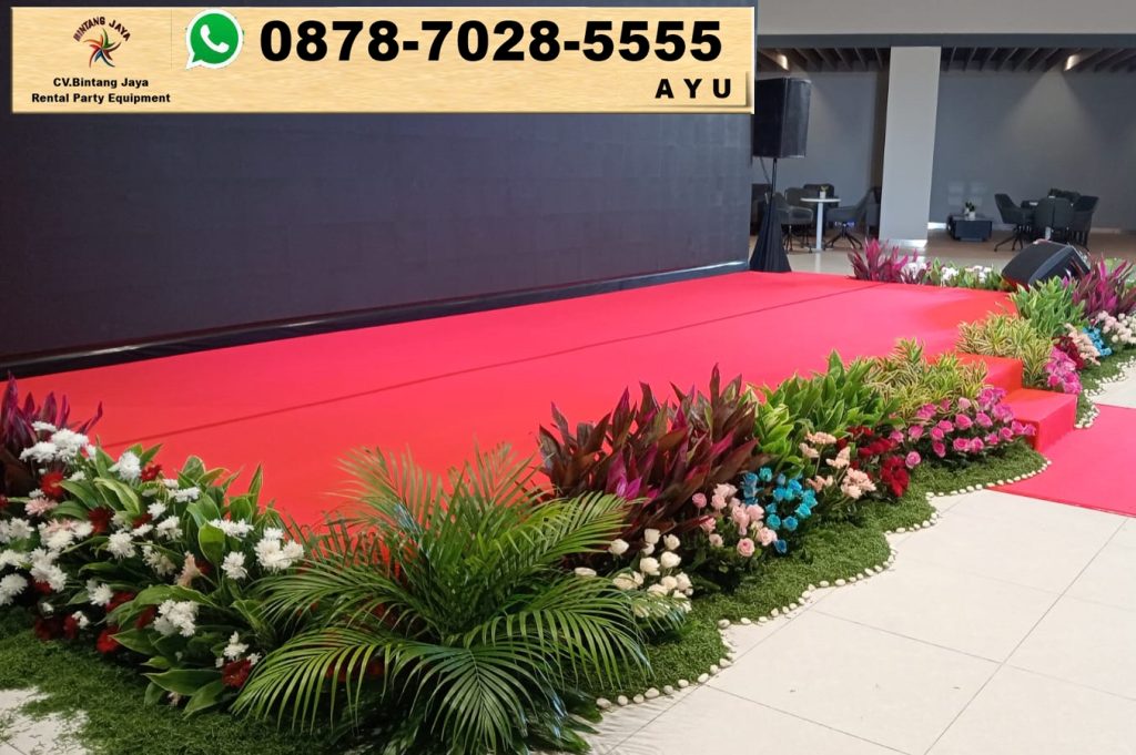 Sewa Panggung Karpet Kursi Dan Mini Garden Jakarta