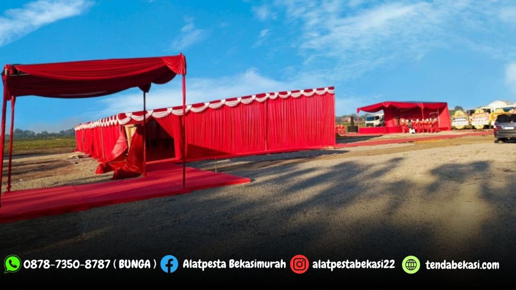 Rental Tenda Dengan Dekorasi Area Jakarta