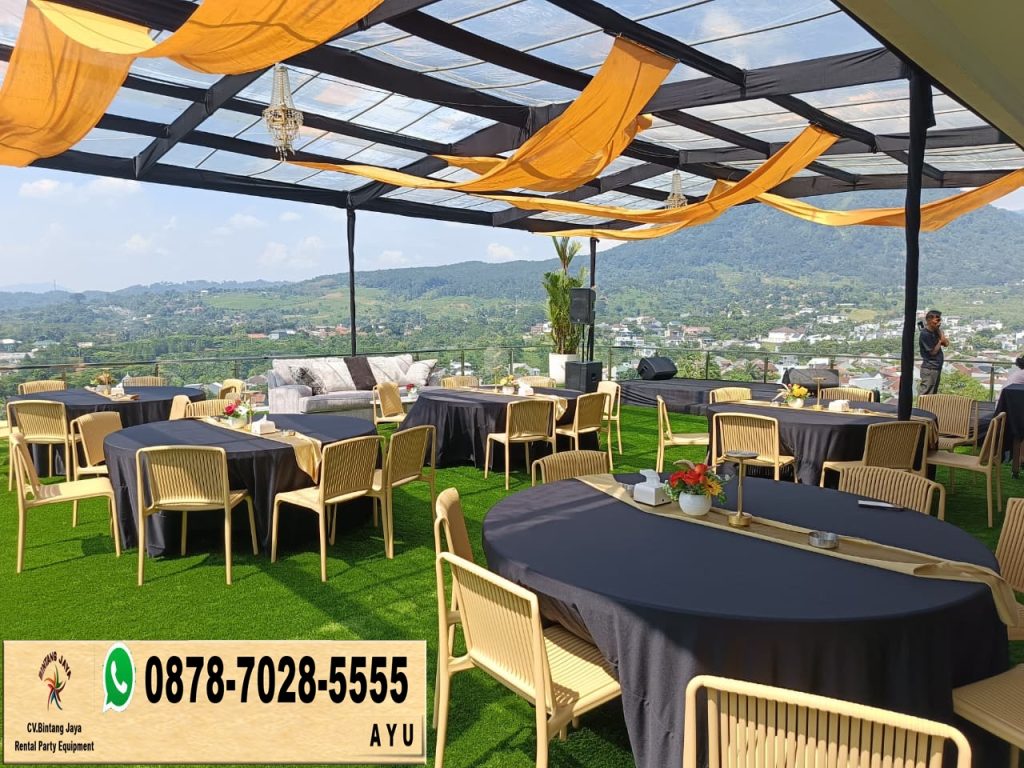 Rental Sewa Round Table Dan Tenda Pesta Area Karawang