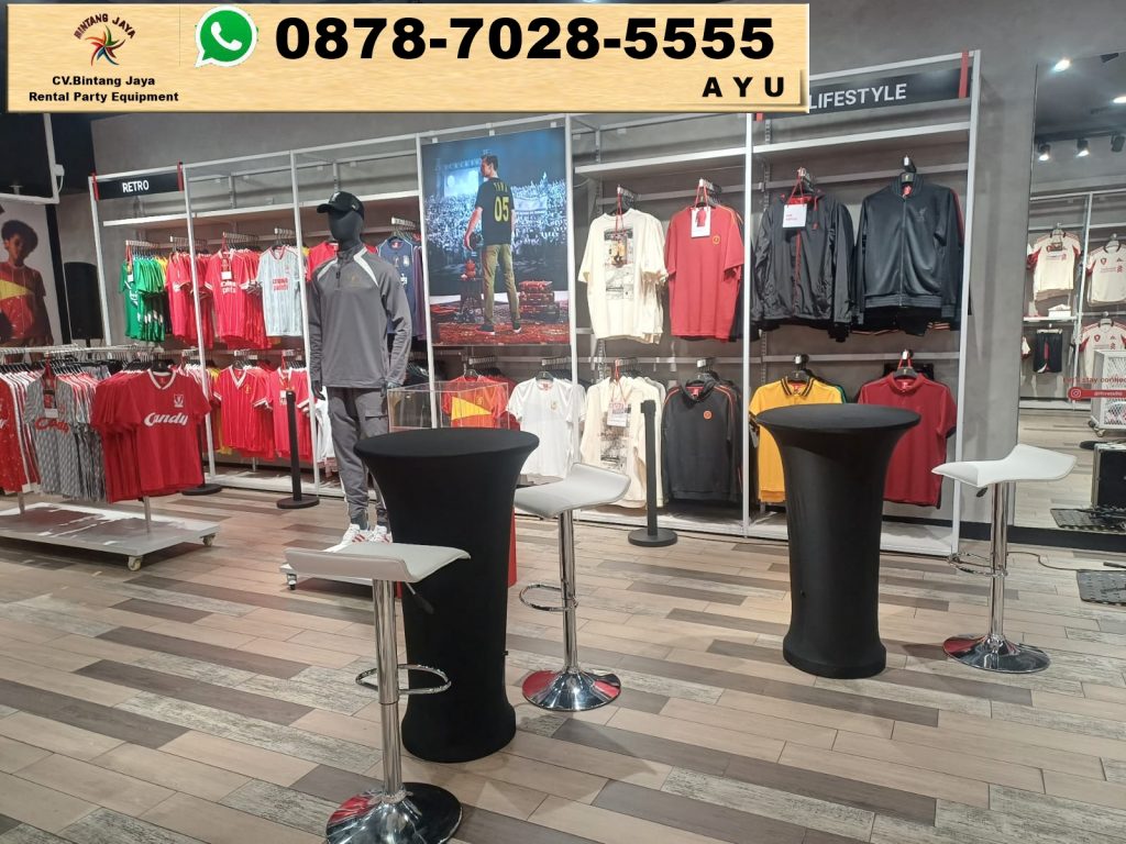 Rental Sofa Qline Puff dan Barstool Jakarta