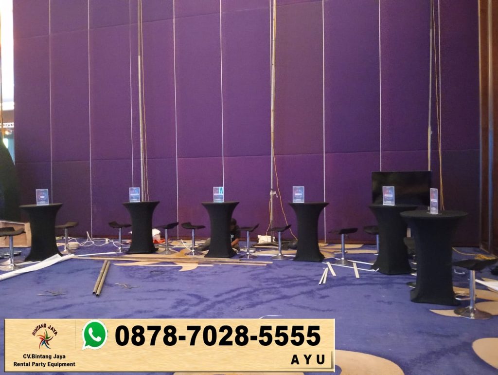 Rental Sofa Qline Puff dan Barstool Jakarta