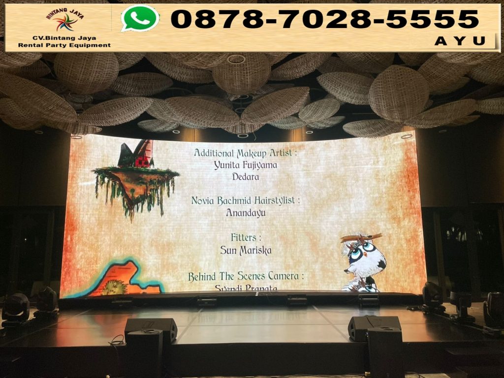 Sewa Panggung Melaminto dan Kursi Tiffany Acrylic Jakarta