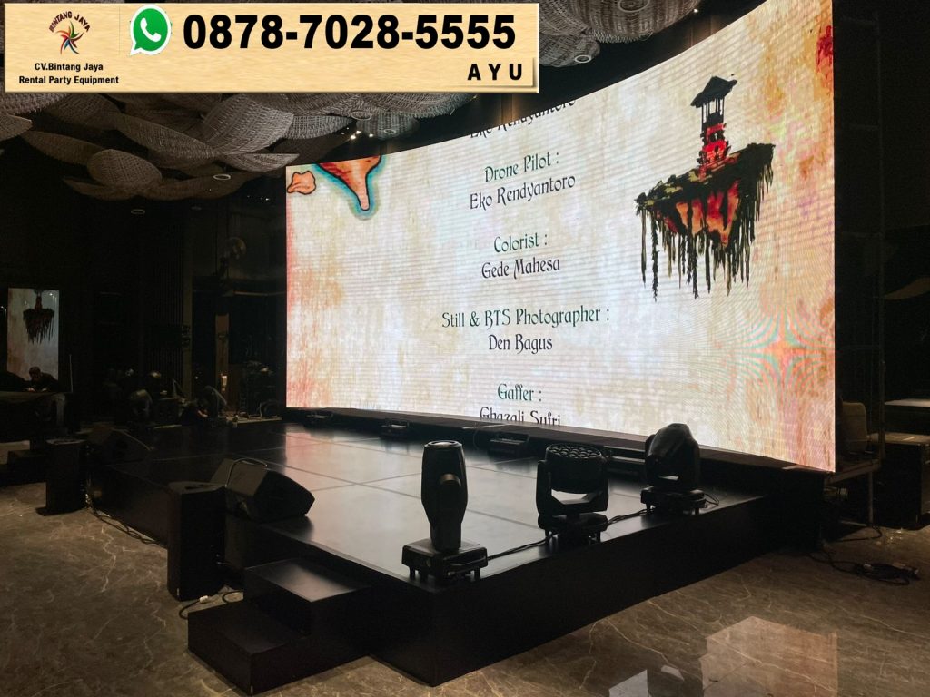 Sewa Panggung Melaminto dan Kursi Tiffany Acrylic Jakarta
